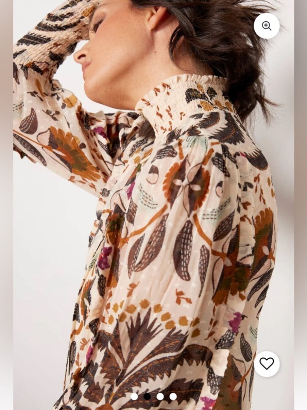 FARM Rio Palms Paradise High-neck Dress - Picture 5 of 12
